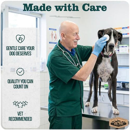 Dr. Pol Eye Wipes for Dogs, Lightly Scented, 100 Count - Image 6