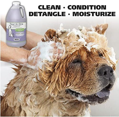 Wahl USA 4-in-1 Calming Pet Shampoo for Dogs, Lavender Chamomile, 64 oz - Image 2