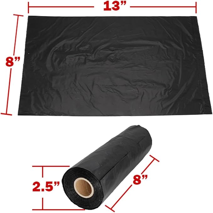 Zero Waste USA 4,000 Premium Dog Waste Station Refill Roll Bags - Up to 40% thicker & stronger than competitor bags - Guaranteed to fit any commercial roll bag dispenser (20 rolls of 200 bags)