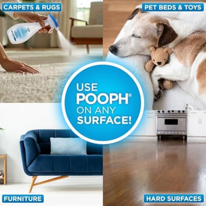 POOPH Plus Maximum Strength Pet Odor Eliminator Spray, 64 oz - Image 4