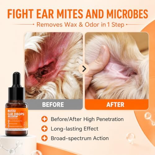 PUAINTA Dog Ear Cleaner Drops for Infection Treatment - Image 3