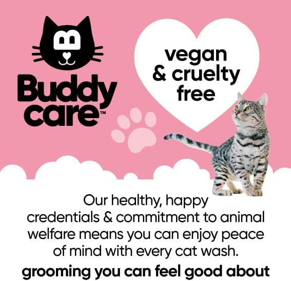 Cat Ear Cleanser by Buddycare | Soothing Ear Cleaning Solution for Cats with Easy-To-Use Applicator | Naturally Derived Ingredients With Aloe (200ml) Remove Dirt & Excess Moisture from your Cat's Ears - Image 6