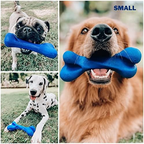 SuperChewer Tough Dog Bone Toy | Lifetime Replacement | Strong Natural Rubber | Great Dog Fetch Toy | Chew Toys for Dogs | Ultra Durable Chew Toys for Moderate Chewers | Large Breed Tested - Image 5
