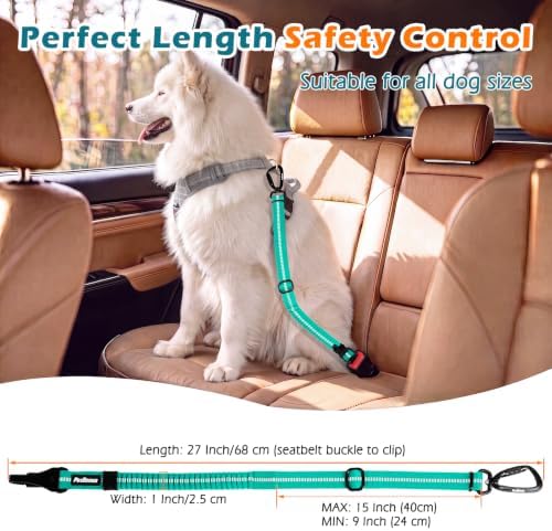 PetBonus Dog Seat Belt for Car, Durable Safe Dog Car Harness for Vehicle - Image 4
