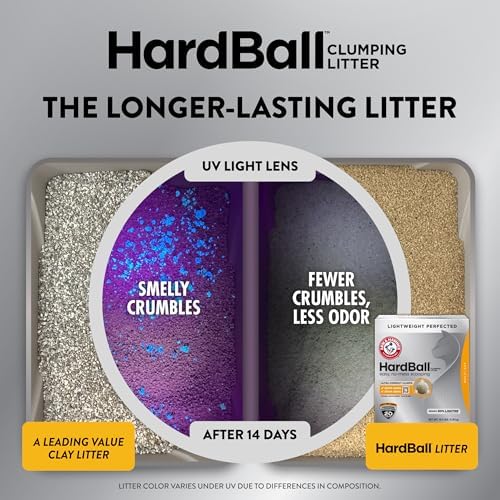 ARM & HAMMER HardBall Clumping Cat Litter, Garden Bloom, 8.5 Lbs - Image 3