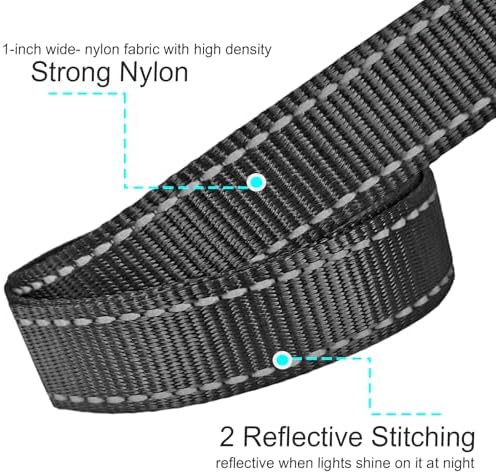 10FT Dog Leash with Traffic Handle Reflective Large Medium Dogs - Image 5