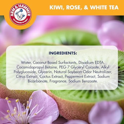 Arm & Hammer for Pets Odor Control Pet No-Rinse Foam with Baking Soda, Kiwi Blossom Scent, Best Odor Eliminating Foam for Dogs and Puppies; Waterless Dog Deodorizer, 16 Fl Oz (Pack of 2) - Image 6