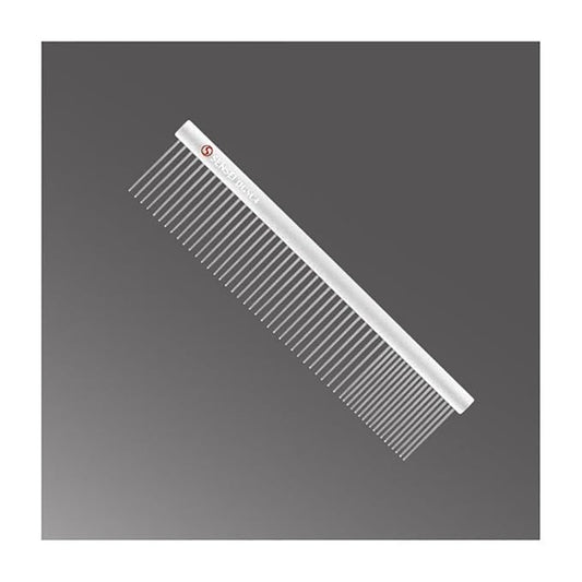 Sensei Shears Comfort Grip Grooming Coarse Fine Comb 7.5" Long