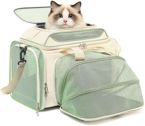 Airline-Approved Soft Travel Pet Carrier for Small Cats and Dogs by Unknown