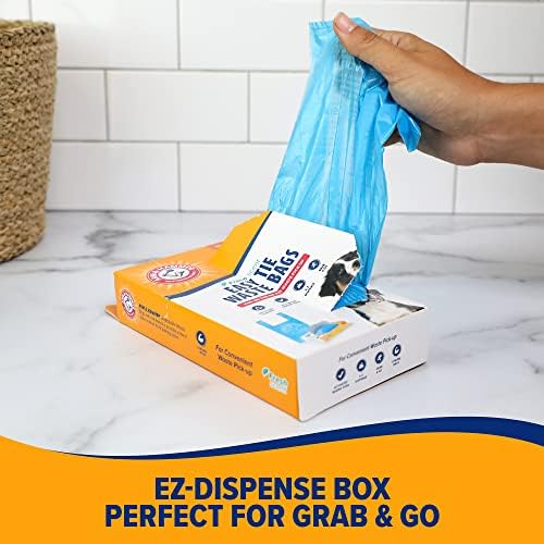 ARM & HAMMER 71041 Easy-Tie Waste Bags, Blue, 75 Count - Pack of 4 - Image 6