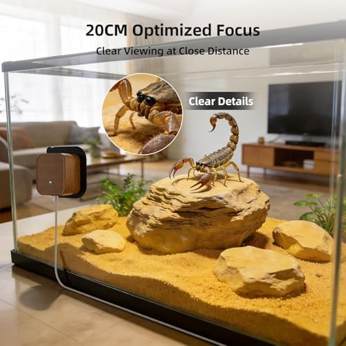5MP Aquarium Camera,Time Lapse WiFi Reptile Camera & Terrarium & Fish Tank - Image 3