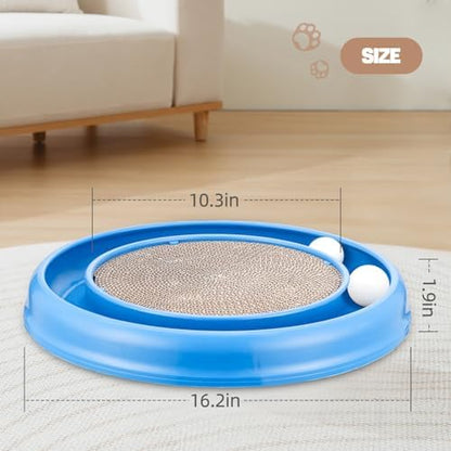 Cat Scratching Board with Track Balls for Indoor Cats - Image 2