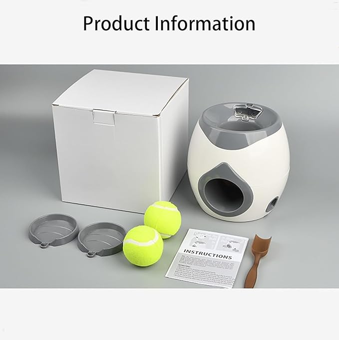 Dog Pitching Automatic Dispenser -400ml Large Capacity Automatic pet Puzzle Feeder, Dog Interactive Intelligence Training toy11