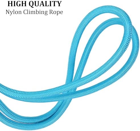 JSXD 5 FT Heavy Duty Dog Training Leash - Double Handle Comfortable Padded Hands Free, Adjustable Crossbody Waist for Small Medium Large Dogs (Blue) - Image 4