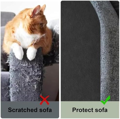 Cat Scratching Climbing Carpet Mat, Self-Adhesive Couch Furniture Protector - Image 3