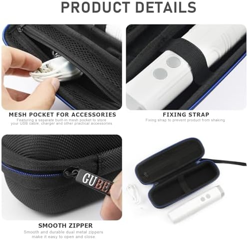 GUBEE Hard Travel Case Compatible with Casfuy Dog Nail Claw Grinder, Protective Storage Bag for Wireless Paw Trimmer - Image 3