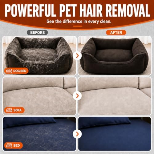 Thickened Pet Hair Removal Glove for Couches, Carpets and Pet Beds - Image 6