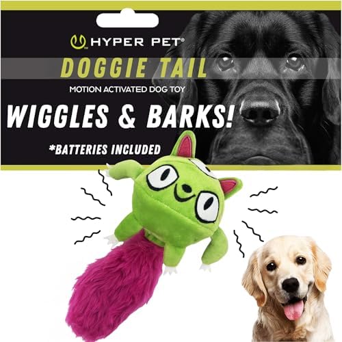 Hyper Pet Doggie Pal Monster Interactive Plush Dog Toy, Wiggles and Barks by HyperPet