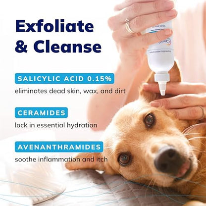 Covetrus CeraSoothe® SA Ear Cleansing Solution for Dogs, Cats & Horses – Salicylic Acid Formula to Remove Wax, Debris & Odor, 16 oz - Image 5