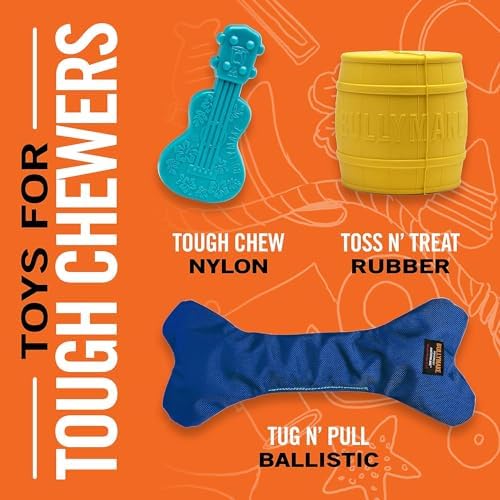 BULLYMAKE Tough Chew Pretzel Dog Toy, Durable Nylon, Aggressive Chewers - Image 3