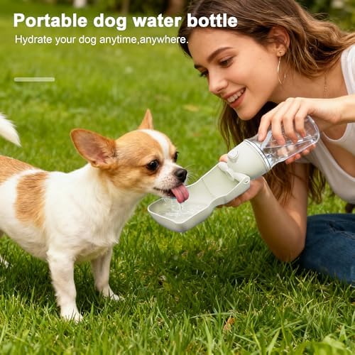 Amerisun Dog Water Bottle, 16.9 OZ Collapsible Leak-Proof Pet Water Bowl - Image 7