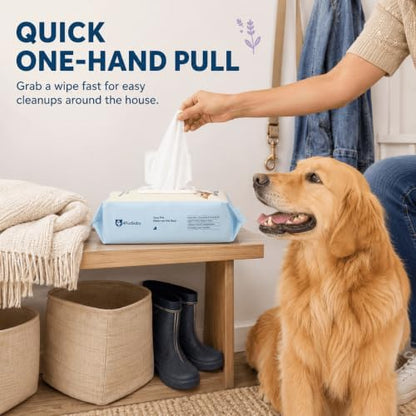 Dog Wipes for Paws and Butt, Lavender, 30 Count - Image 5