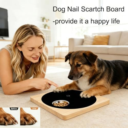 Dog Nail Scratch Board with Treat Board, Stress-Free Nail Care for Dog - Image 2