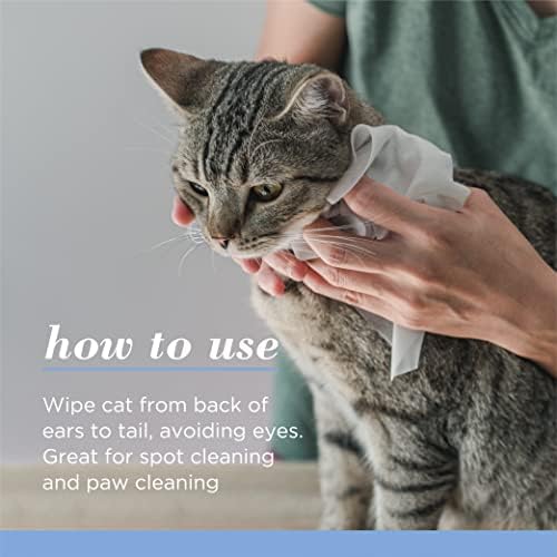 Burts Bees for Pets Kitten Grooming Wipes with Buttermilk, 50 Count - Image 5