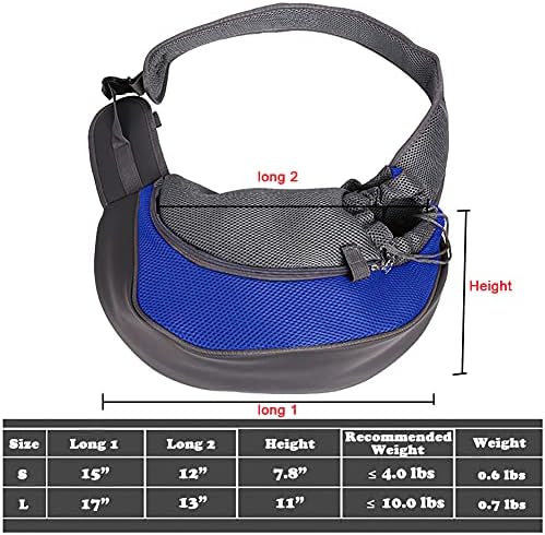 Love Dream Dog Sling Carrier for Small Dogs Cat Puppy Crossbody Bag Carrier - Image 3
