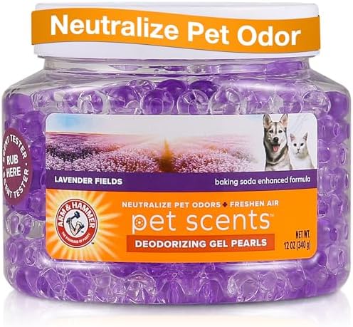 Arm & Hammer Pet Scents Deodorizing Gel Beads, Lavender Fields, 12 Oz by ArmHammer