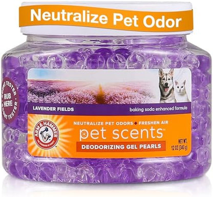 Arm & Hammer Pet Scents Deodorizing Gel Beads, Lavender Fields, 12 Oz by ArmHammer