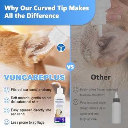 Cat & Dog Ear Cleaner, Soft Nozzle, Wax & Odor, 4 fl oz - Image 5