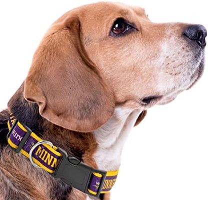 Pets First NFL Minnesota Twins Licensed PET COLLAR, Small - Heavy-Duty, Strong, and Durable Dog Collar. Available in 31 Football Teams and 4 Sizes - Image 4