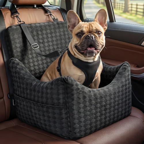 Topmart Dog Car Seat for Small Medium Dogs Under 35lbs, Cozy Pet Seat by Topmart
