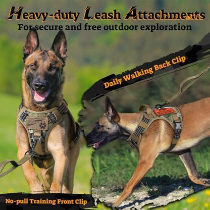 rabbitgoo Tactical Dog Harness Medium Sized, No Pull Service Pet Vest - Image 7