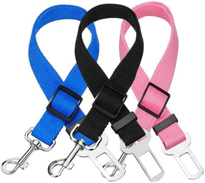 Pet Seat Belt for Dogs, Car Seat Safety Harness with Adjustable Length by DoerSpaceforyourlife