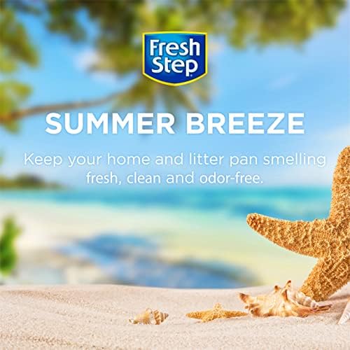 Fresh Step Cat Litter Crystals Deodorizer, Summer Breeze, 15 Oz, 6-Pack - Image 2