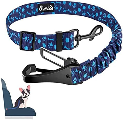 SlowTon Dog Car Seat Belt, 3 in 1 Latch Bar Attachment Dog Safety Seatbelt by SlowTon
