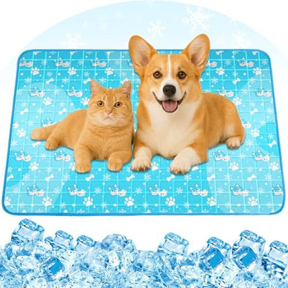 Dog Cooling Mat, Non Toxic Gel Cooling Pad for Small to Large Dog by Yoheueoa