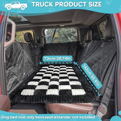Dog Car Bed Mat Non-Slip Backseat Extender Dog Bed 56" x28.7" - Image 6