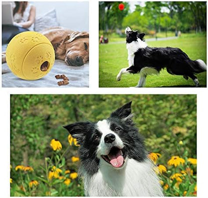 Volacopets 5 Different Functions Interactive Dog Toys, Puzzle Toys, Dog Balls for Medium Large Dogs, Dog Squeaky Balls, Food Treat Dispensing Toys - Image 7
