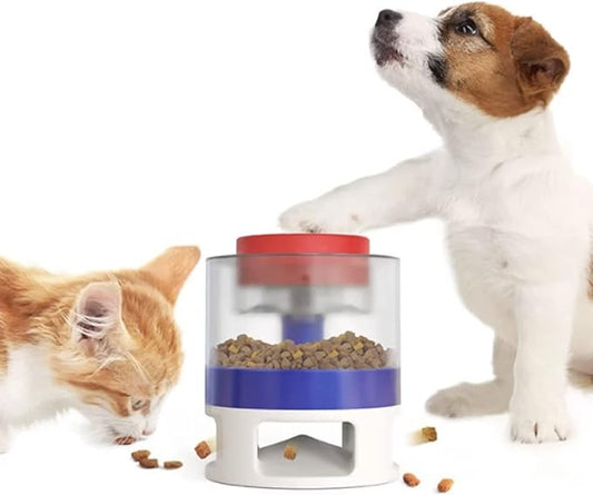 Piggy Poo and Crew Pet Food Treat Popper for Dogs Puppies Cats Pigs Small Animals Slow Feeder Game