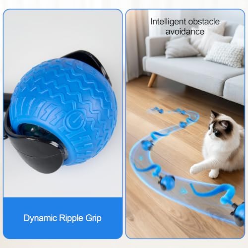 Interactive Cat Toys for Indoor Cats, Automatic Rolling Cat Balls - Image 4