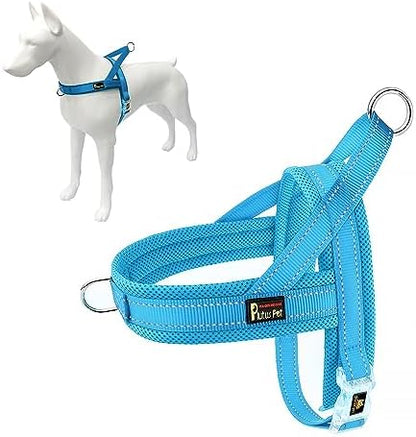 Plutus Pet No Pull Dog Harness for Large Dogs, Breathable Mesh Padded by PLUTUSPET