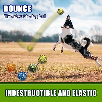 Mankoda Dog Balls, 2.5" Indestructible Tennis Balls for Aggressive Chewers - Image 5