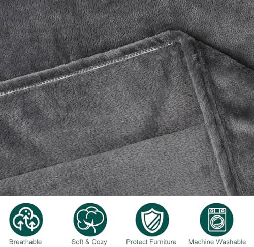 Onarway Dog Blanket Washable for Bed: 2 Packs Dog Blankets 40”x47” - Image 4