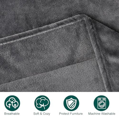 Onarway Dog Blanket Washable for Bed: 2 Packs Dog Blankets 40”x47” - Image 4