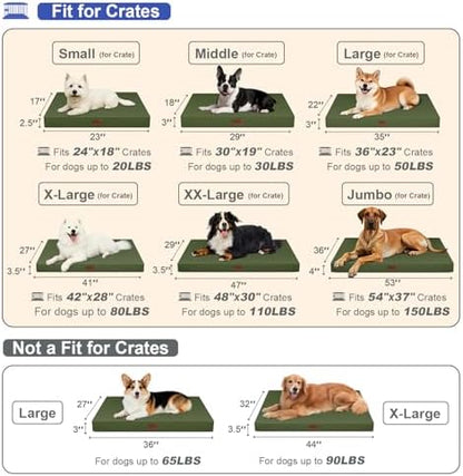 Orthopedic Waterproof Dog Bed for Small Dogs and Cats - Image 6