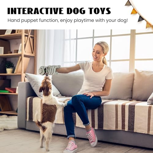 Nocciola Halloween Zombie Mummy Dog Toys with Organs: Funny Cool Hide and Seek Squeaky Chew Toys for Puppies, Small and Medium Size Breed, Plush Stuffed Cognitive Puzzle Toys for Training - Image 6