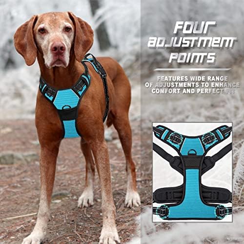 BARKBAY Dog Harness No Pull for Medium Sized Dog Front Back Clips,Dog Vest - Image 6